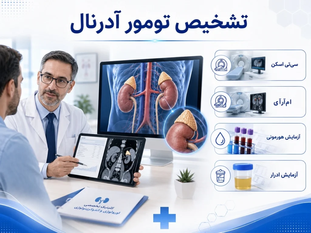 تشخیص تومور آدرنال